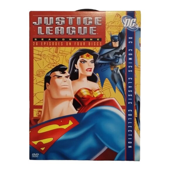 Justice League DC Comics Classic Collection Season 1 - 2 DVD‎ 4-Disc Box Set - Picture 4 of 5